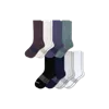 Bombas Calf Sock 8-pack In Navy Surf Mix