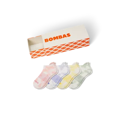 Bombas Celebration Ankle Sock 4-pack Gift Box In Multi