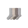 Bombas Chunky Ragg Calf Sock 4-pack In Meteor Mix