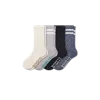 Bombas Chunky Ragg Calf Sock 4-pack In Midnight Meteor Mix