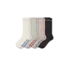 Bombas Chunky Ragg Calf Sock 4-pack In Pink