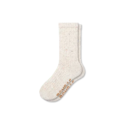 Bombas Chunky Ragg Calf Socks In Ivory