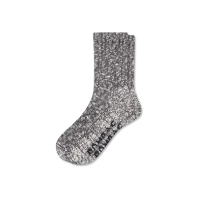 Bombas Chunky Ragg Half Calf Socks In Gray