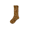 Bombas Classic Rib Calf Socks In Brownstone