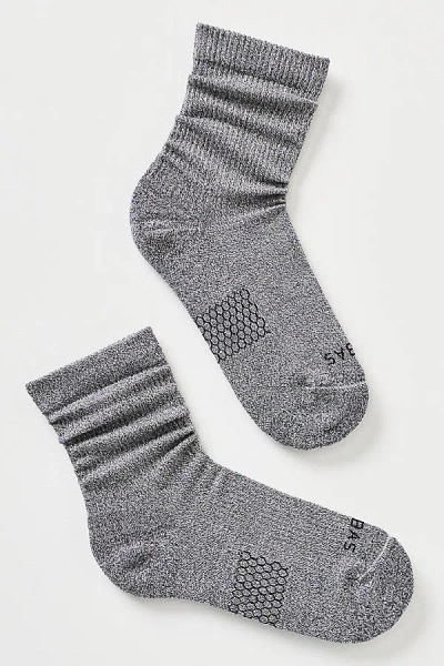 Bombas Core Crew Socks In Gray