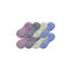 Bombas Cushioned No Show Socks 8-pack In Guava Blue Mix