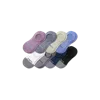 Bombas Cushioned No Show Socks 8-pack In Guava Blue Solids Mix