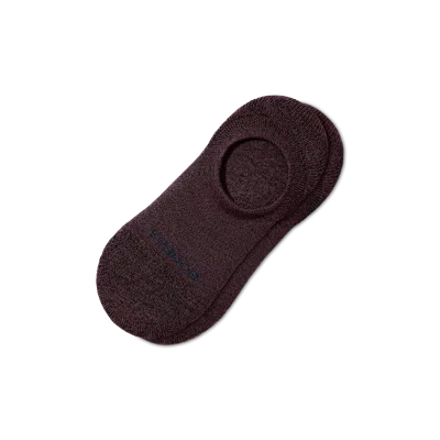 Bombas Cushioned No Show Socks In Brown