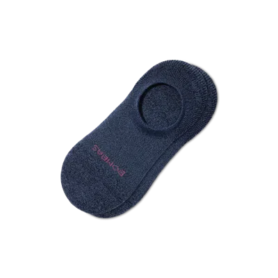 Bombas Cushioned No Show Socks In Blue