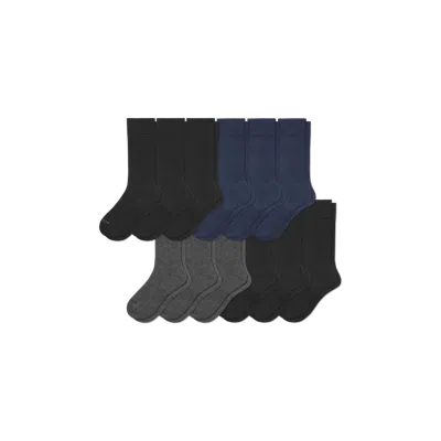 Bombas Dress Calf Sock 12-pack In Multi