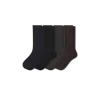 Bombas Dress Calf Sock 4-pack In Black