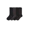 Bombas Dress Calf Sock 4-pack In Multi