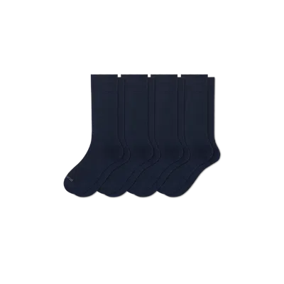 Bombas Dress Calf Sock 4-pack In Blue