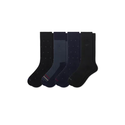 Bombas Dress Calf Sock 4-pack In Multi