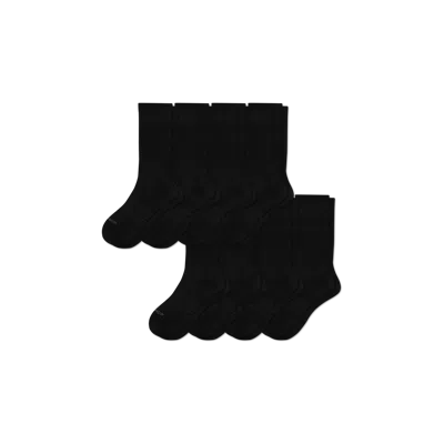 Bombas Dress Calf Sock 8-pack In Black
