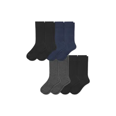 Bombas Dress Calf Sock 8-pack In Multi