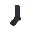 Bombas Dress Calf Sock In Navy Dot