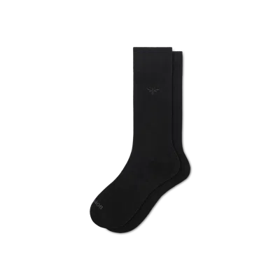 Bombas Dress Calf Socks In Black