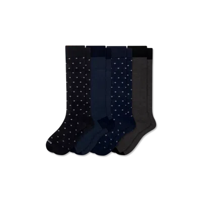 Bombas Dress Over The Calf Sock 4-pack In Multi