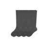 Bombas Dress Over The Calf Sock 4-pack In Solid Charcoal