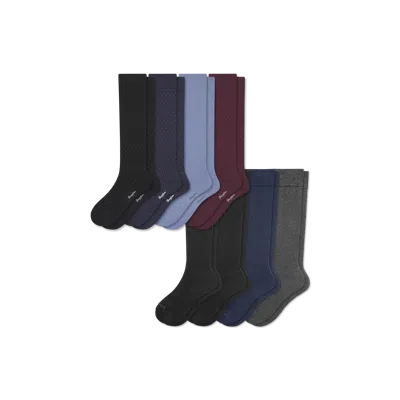 Bombas Dress Over The Calf Sock 8-pack In Multi