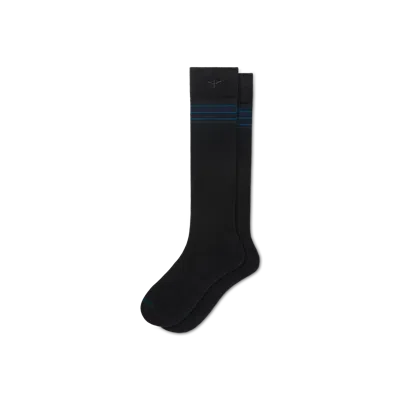 Bombas Dress Over The Calf Socks In Black Cove