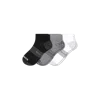 Bombas Everyday Compression Ankle Sock 3-pack In Black White Grey Mix