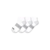 Bombas Everyday Compression Ankle Sock 3-pack In Bright White