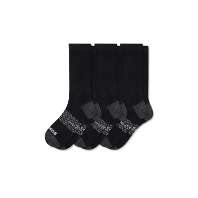 Bombas Everyday Compression Calf Sock 3-pack (15-20mmhg) In Black