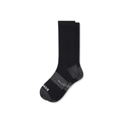 Bombas Everyday Compression Calf Socks (15-20mmhg) In Black