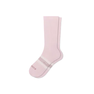 Bombas Everyday Compression Calf Socks (15-20mmhg) In Rosewater