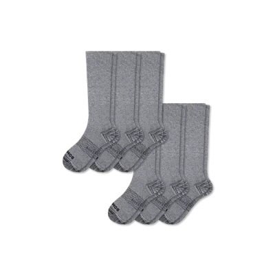 Bombas Everyday Compression Knee High Sock 6-pack (15-20mmhg) In Harbor Grey