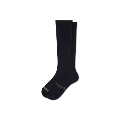 Bombas Everyday Compression Knee High Socks (15-20mmhg) In Black