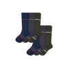 Bombas Everyday Compression Sock 6-pack (15-20mmhg) In Navy Olive