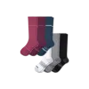 Bombas Everyday Compression Sock 6-pack (15-20mmhg) In Ocean Plum Mix
