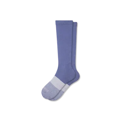 Bombas Everyday Compression Socks (15-20mmhg) In Blue