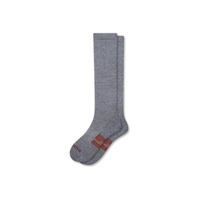 Bombas Everyday Compression Socks (15-20mmhg) In Navy Rust