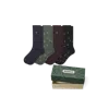 Bombas Father's Day Dress Calf Sock 4-pack Gift Box