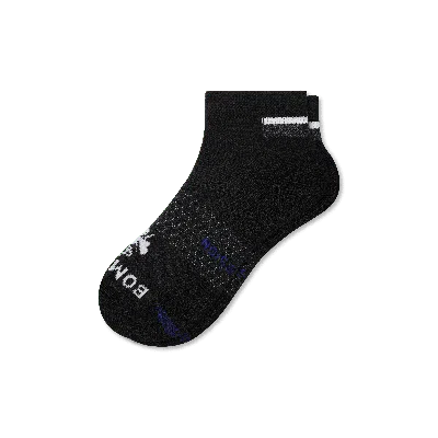 Bombas Firm Compression Ankle Socks In Black