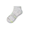 Bombas Firm Compression Ankle Socks In Light Grey