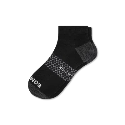 Bombas Firm Compression Ankle Socks In Onyx