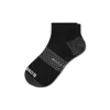 Bombas Firm Compression Ankle Socks In Onyx