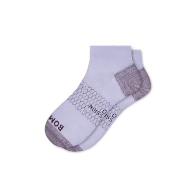 Bombas Firm Compression Ankle Socks In Purple Mist