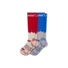Bombas Full-cushion Merino Wool Blend Ski & Snowboard Sock 2-pack In Multi