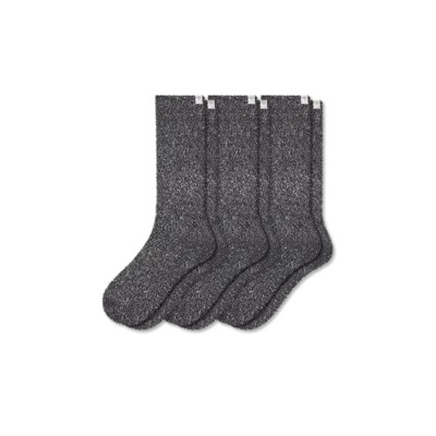 Bombas Fuzzy Sock 3-pack In Black
