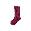 Bombas Fuzzy Socks In Cabernet