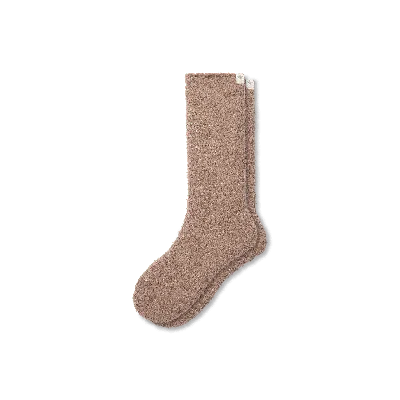 Bombas Fuzzy Socks In Stone Taupe