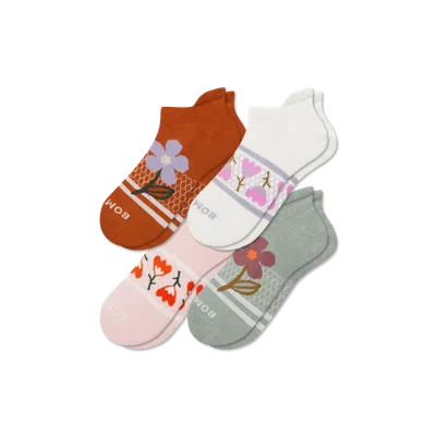 Bombas Garden Party Ankle Sock 4-pack