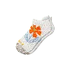 Bombas Garden Party Ankle Socks In Soft White