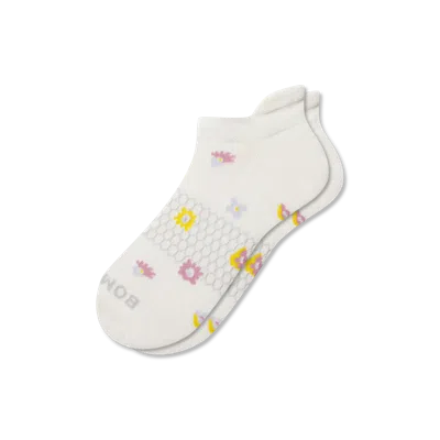 Bombas Garden Party Ankle Socks In White